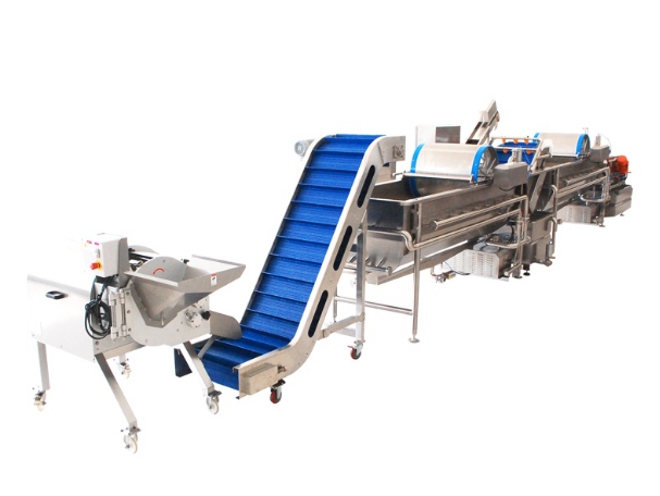 新鮮蔬菜加工(根莖)生產線(圖1)